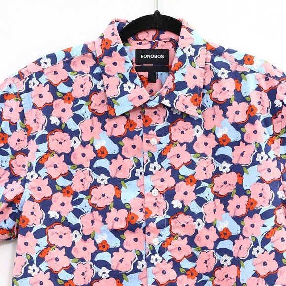 Bonobos Multicolor Floral Button Down Shirt - Picture 6 of 9